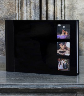 LIVRE PLEXI BLACK REBECCA 40X30