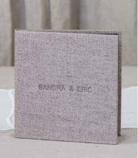 COFFRET DVD LEA MARRON SIMPLE