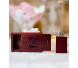 USB WOOD BORDEAUX 16 Go USB 3.0