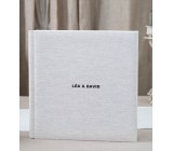 LIVRE VINTAGE LÉA 30X30 BEIGE