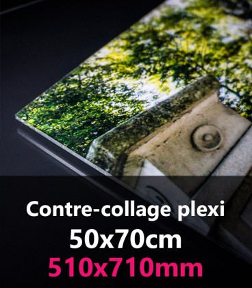 CONTRE-COLLAGE PLEXI 50x70