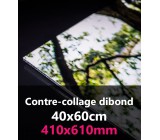CONTRE-COLLAGE DIBOND 40x60