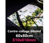 CONTRE-COLLAGE DIBOND 60x80