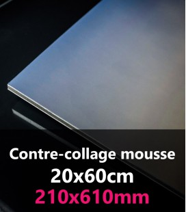 CONTRE-COLLAGE MOUSSE 20x60