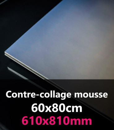 CONTRE-COLLAGE MOUSSE 60x80