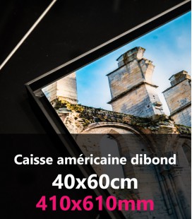 CAISSE AMERICAINE DIBOND 40X60