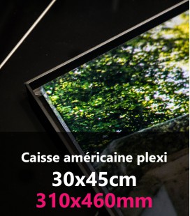 CAISSE AMERICAINE PLEXI 30x45