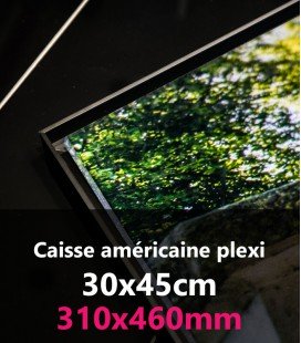 CAISSE AMERICAINE PLEXI 30x45