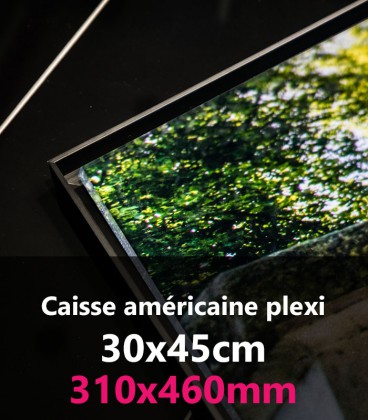 CAISSE AMERICAINE PLEXI 30x45