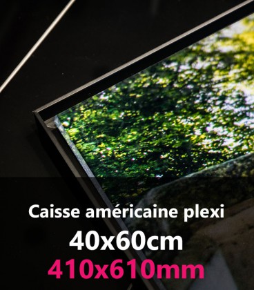 CAISSE AMERICAINE PLEXI 40x60