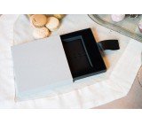 BOÎTE USB LIN GRIS CLAIR 