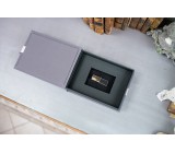 PORTFOLIO LIN GRIS 13x18 AVEC INSERT USB