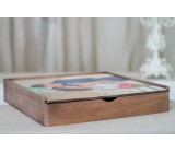 COFFRET LIVRE WOOD 30x30 PERSONALISEE