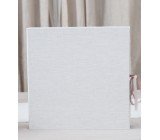 COFFRET LIVRE LIN BEIGE 30x30