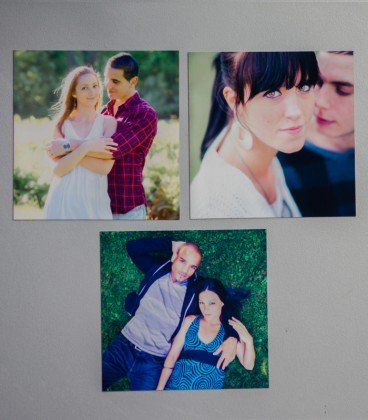 MAGNETS PHOTO 10x10 Metal x3