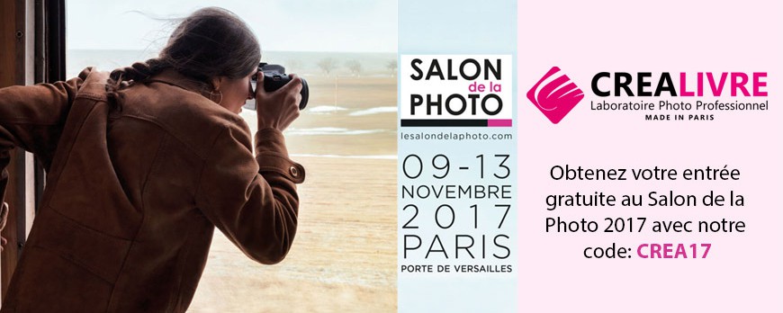 RDV au Salon de la Photo du 9 au 13 Novembre 2017